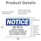 Signmission No Pets Service Animals Allowed, 18 in W x Rectangle, Vinyl Decal OS-2PACK-NS-D-1218-L-16170 - alternate 3
